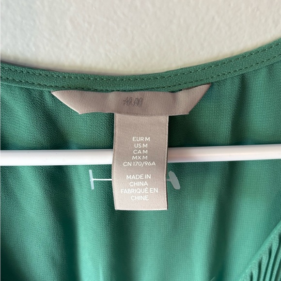 H&M Teal Sleeveless Dress - Picture 3 of 4